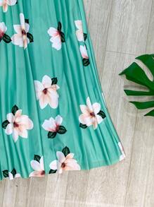 Women Skirts - Mint Green - View 2