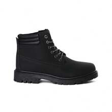Botas NEW FOREST POLO CLUB Uso Rudo Para Hombre Estilo Urbano Vinipiel Casual - Negro - Ver 7