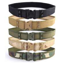 Belt Style Camouflage Eva Belt Buckle Canvas With Multifunction Utility Belt For Outdoor Activities, Training, Students Boho Summer, School Fall, Autumn, Halloween Autumn-Winter Accessories,Suitable For Teens, Youth,Men,Casual, Outdoor, Athletic, Vacation, Graduation Gifts, Birthday, Daily Wear - Multicolor - View 1