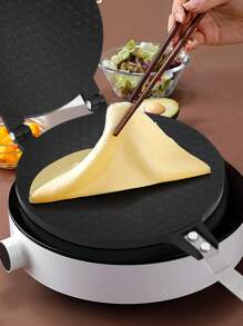 1pc Non-Stick Egg Roll Mold Ice Cream Cone Mold Cake Baking Pan Biscuit Maker Kitchen Tool - Black - View 3