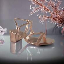 Women Heeled Sandals - 銅色 - 查看 4