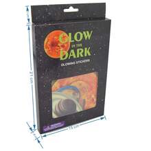 Glowing Solar System 9-Planets Stickers, Star Shooting Meteor Night Light Decals, Creative Decorative Stickers To Make Dreamy And Fun Starry Space Environment, Suitable For Wall, Ceiling, Furniture In Children's Room - Mini Solar System & Stars and Moon - View 10