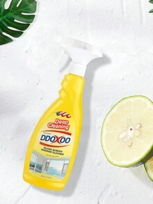 1bottle(600g) Strong Cleaning Agent For Window Glass, No Disassemble Required, Professional Formula For Diamond Mesh, Home Cleaning Tool - Yellow - View 5