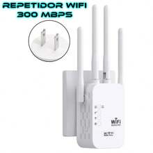 Repetidor Wifi Amplificador Señal 300mbps - Blanco - Ver 5
