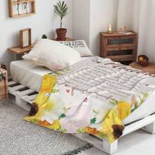 1pc Abuelita Gifts, Abuelita Gifts In Spanish, Regalos Para Abuela, Xmas Gifts For Abuela Abuelita, Abuelita Gifts From Grandchildren, Abuelita Grandma Gifts Throw Blanket,Mother's Day Gift Sunflower Floral Blanket Birthday Present