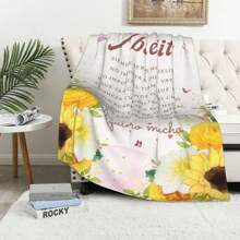 1pc Abuelita Gifts, Abuelita Gifts In Spanish, Regalos Para Abuela, Xmas Gifts For Abuela Abuelita, Abuelita Gifts From Grandchildren, Abuelita Grandma Gifts Throw Blanket,Mother's Day Gift Sunflower Floral Blanket Birthday Present