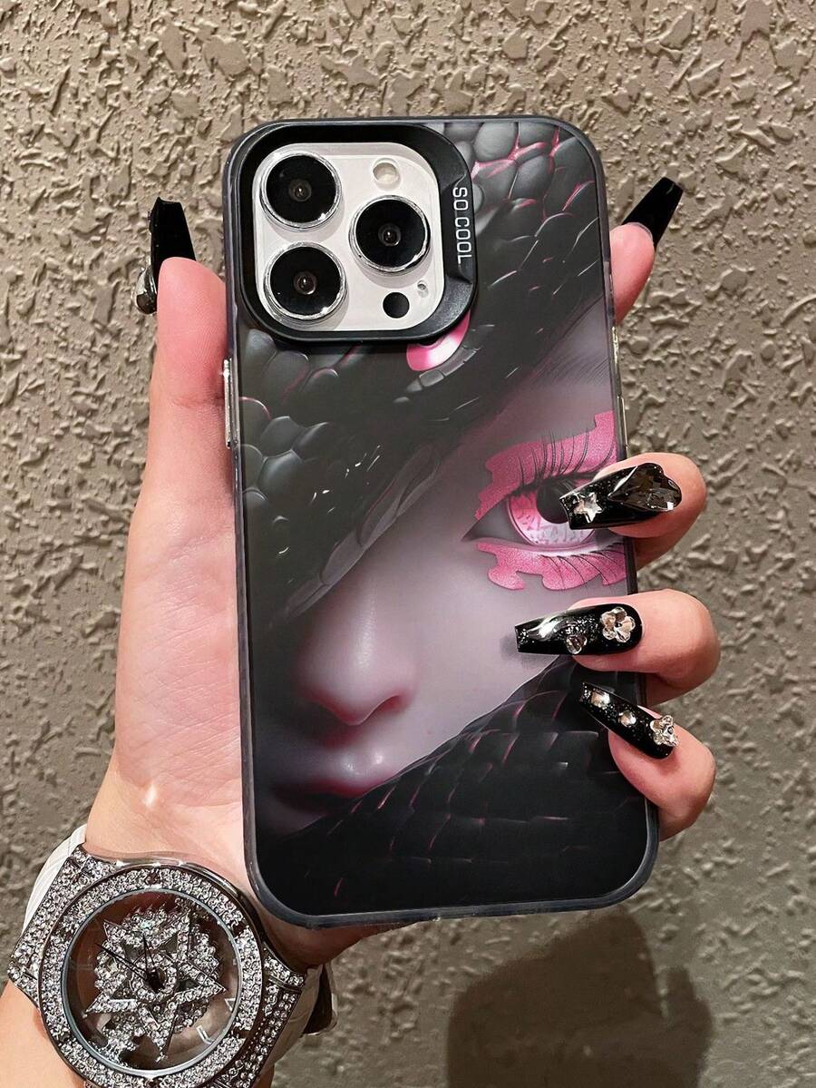 Mặt rắn đen Imd Nút kim loại mạ điện mới Vỏ điện thoại sơn mờ Tương thích với phong cách IPhone 15promax/Ins, Mờ tối giản & cảm giác cao cấp Tương thích với Khung máy ảnh lớn IPhone 14pro 13/12 Không phổ biến Cao cấp & Đơn giản 14 Gói đầy đủ Bảo vệ chống rơi Bìa cho 11pro Nữ, Xr/Xs mới cho Nam - Nhiều màu - Xem 1