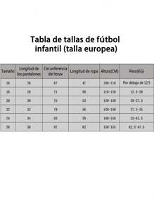 Conjunto de uniforme deportivo infantil/ Conjunto de uniforme de fútbol de selección nacional de unicolor, uniformes de fútbol atléticos, uniformes de entrenamiento de fútbol, sin logotipo ni números - Azul - Ver 2