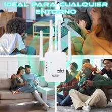 Repetidor Wifi Amplificador Señal 300mbps - Blanco - Ver 3