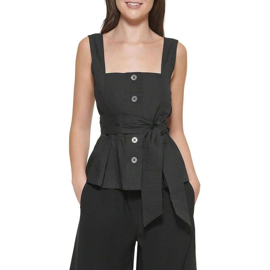 DKNY Blusas de Mujer - Negro - Ver 1