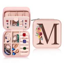 Món quà Đối với phụ nữ Cô gái tuổi teen , Nhỏ bé Đồ trang sức Loại vỏ Tổ chức đồ trang sức Hộp đồ trang sức Quà sinh nhật NỮ Mẹ Bạn Nữ Chị Phù dâu Cô ấy Cô gái Món quà , Những điều cần thiết khi đi du lịch - Hồng - Xem 13