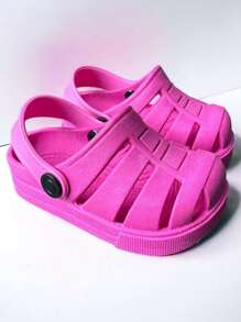 Kids Fashion Slippers - Màu Hồng Tươi - Xem 2