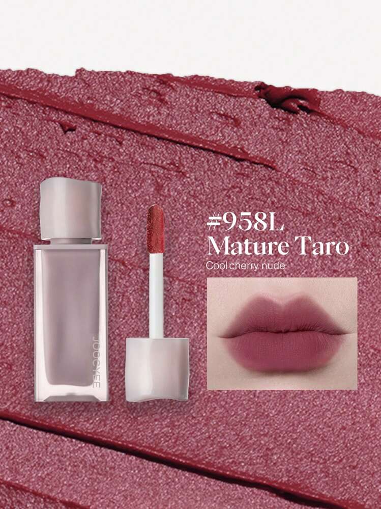 JOOCYEE マット口紅 長持ち 落ちにくい ニューヌード泥グロス 958l成熟