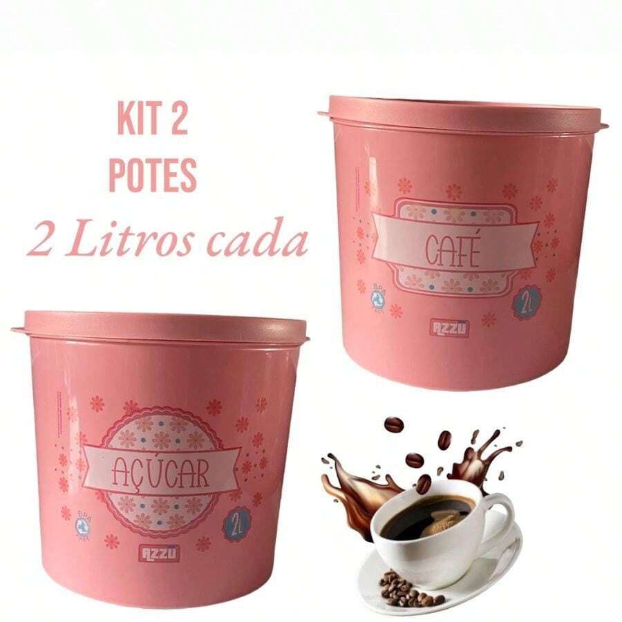 Food Organizer Bins - 淺粉色 - 查看 1