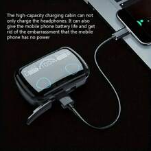 AXNEN Novos Fones De Ouvido M10 Tws, Fone De Ouvido Sem Fio Estéreo Com Microfone, Fone De Ouvido Sem Fio À Prova D'água Para Esportes