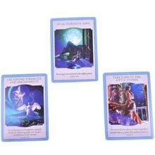Love Light Divine Guidance Oracle, Mini Cards (With QR Code PDF-Guidebook) Connect With God's Infinite Love & Light, Give You A Topic Of Spiritual Contemplation To Inspire You, Gaming Gift Family Party Table Board Game,Game Solitaire  Card Game - Blue - View 5