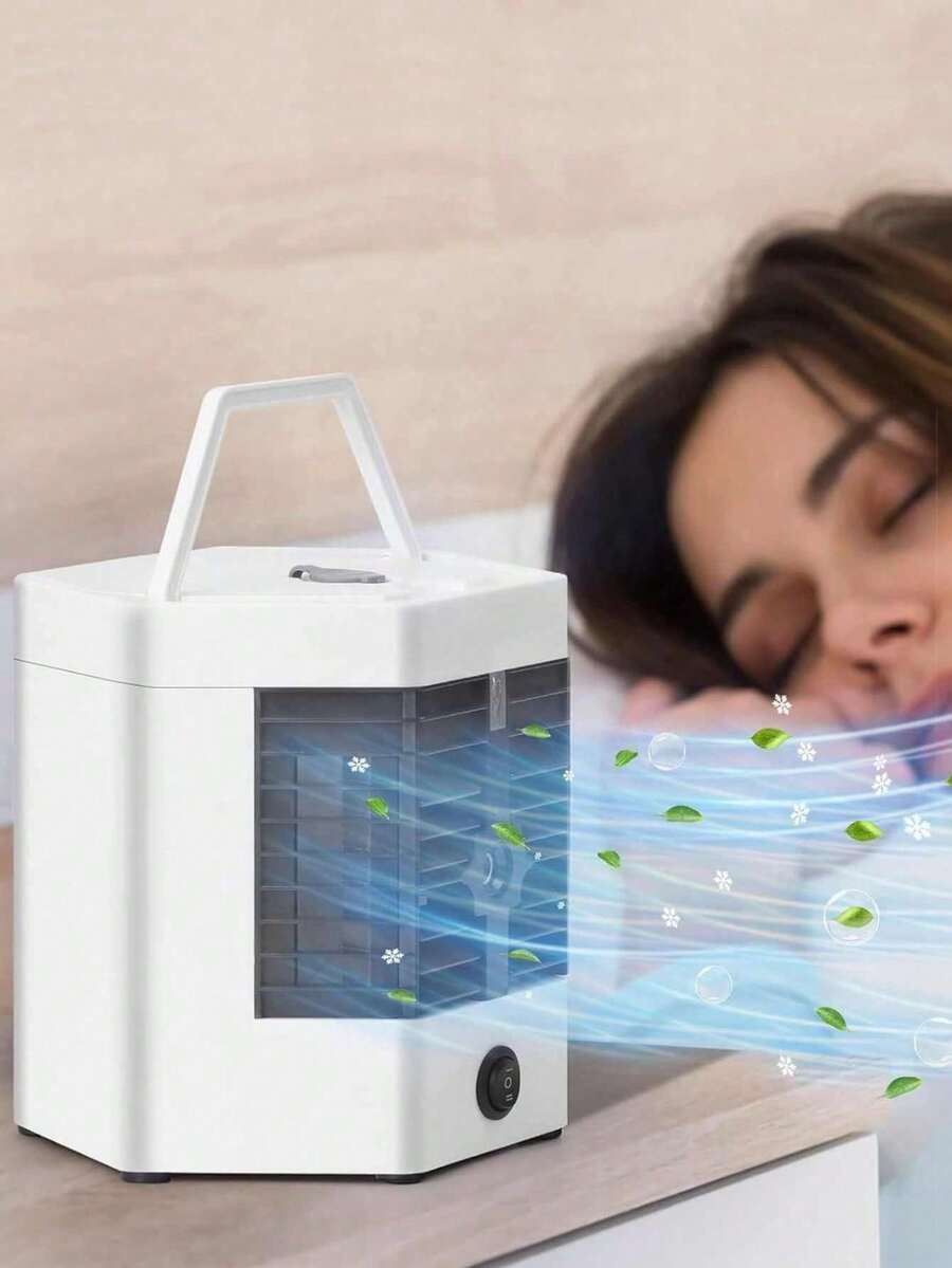 Arctic Air Ontel - Enfriador de aire ultra evaporativo, potente enfriador de espacio personal de 3 velocidades, ligero y portátil con tecnología Hydro-Chill para recámara, oficina - Multicolor - Ver 1