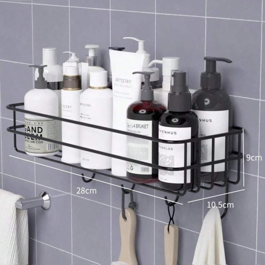 Shower Head Racks - 黑色 - 查看 1