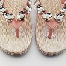 2pcs Soft Gel Toe Protector For Flip Flop And Thong Sandal, Toe Protection Pad, Comfortable, Durable, Fashion And Casual Design - Clear - View 2