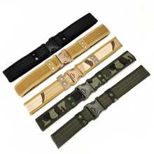 Belt Style Camouflage Eva Belt Buckle Canvas With Multifunction Utility Belt For Outdoor Activities, Training, Students Boho Summer, School Fall, Autumn, Halloween Autumn-Winter Accessories,Suitable For Teens, Youth,Men,Casual, Outdoor, Athletic, Vacation, Graduation Gifts, Birthday, Daily Wear - Multicolor - View 2