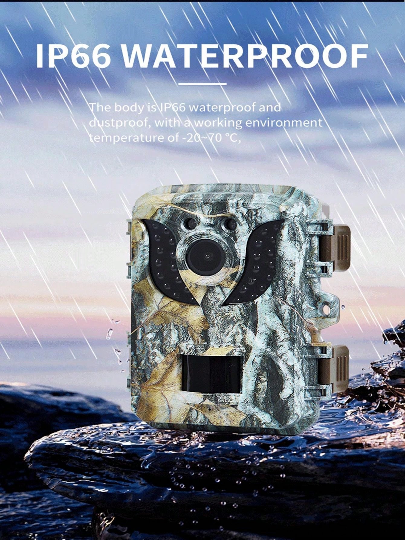 Image showcasing Pet Monitoring Camera Hunting Camera 1080p Infrared Night Vision Motion ...