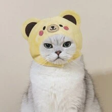 1 Pc Cross Dressing Hat Suitable For Small Cats And Dogs New Year Gift - Grey - View 8