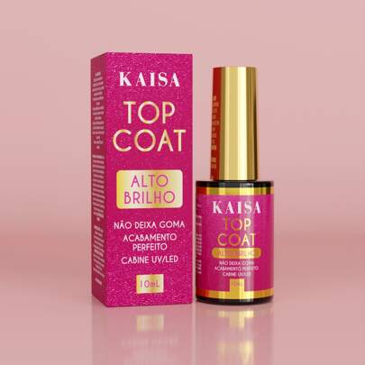 Top Coat Luxo – Kaisa alto brilho em gel