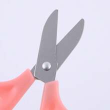 DIY Beads Handmade Pink Multifunctional Stainless Steel Small Scissors Household Thread Trimmer - 1pcs - View 2