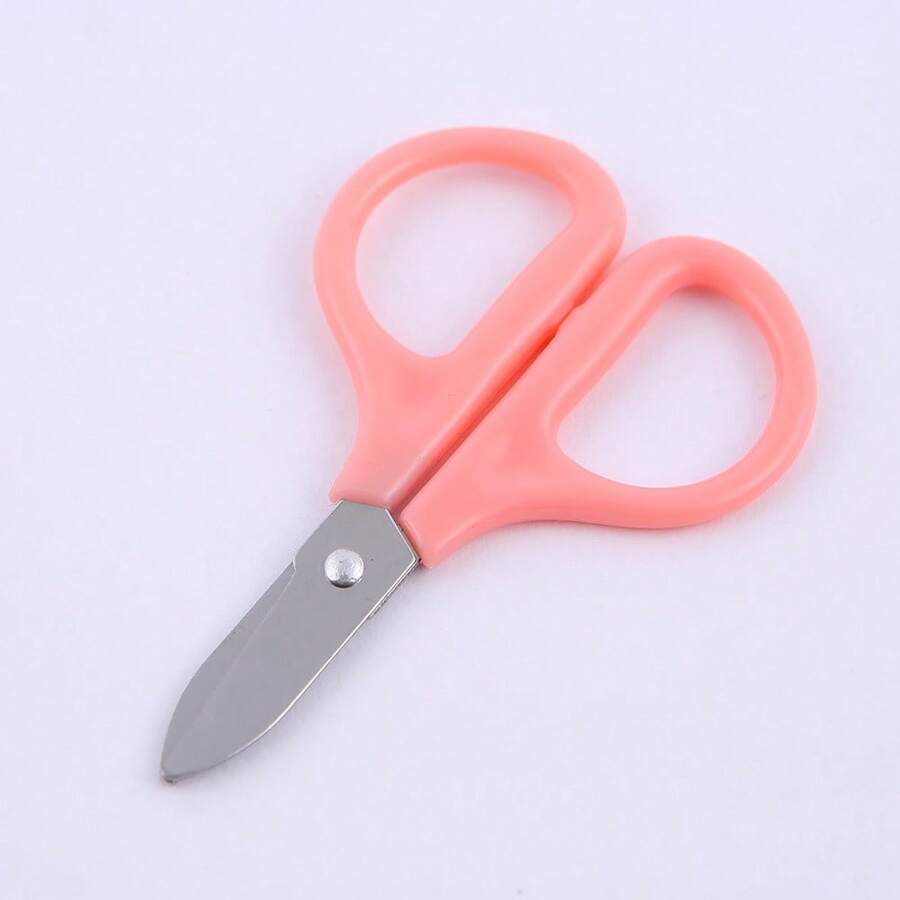 DIY Beads Handmade Pink Multifunctional Stainless Steel Small Scissors Household Thread Trimmer - 1pcs - View 1