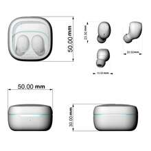 Draadloze oortjes - Zwart - Bekijken 5