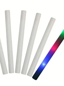 1/2/4/24Pcs Foam Glow Sticks, LED Foam Sticks In The Dark Party Supplies With 3 Modes Colorful Flashing, Glow Sticks Party Pack For Wedding, Concert, Party, Raves, Events, Birthday - 24pcs - View 6