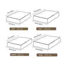 1PC Quilted Fitted Mattress Pad - Elastic Fitted Mattress Protector - Mattress Cover Stretches Up To 12 Inches Deep - Machine Washable Mattress Topper - White - View 2