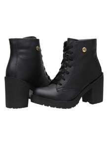 Women Ankle Boots & Booties - 黑色 - 查看 3