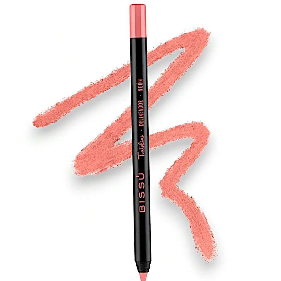 Delineador de Ojos Tintaline Neón BIssu de larga duración diferentes tonos - Candy Apple Red - Ver 1