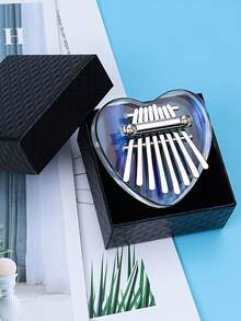 1 Miếng Acrylic 8 Ghi chú Kalimba Ngón tay cái Sàn nhà , Trong suốt Cầu vồng Màu sắc , Mini Ngón tay Sàn nhà , Nhạc cụ - Đàn piano ngón tay cái 8 tông màu đầy màu sắc - Xem 9