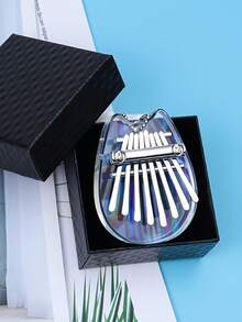 1 Miếng Acrylic 8 Ghi chú Kalimba Ngón tay cái Sàn nhà , Trong suốt Cầu vồng Màu sắc , Mini Ngón tay Sàn nhà , Nhạc cụ - Đàn piano ngón tay cái 8 tông màu đầy màu sắc - Xem 11