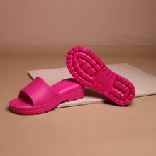 Women Flip-Flops - Hot Pink - View 4