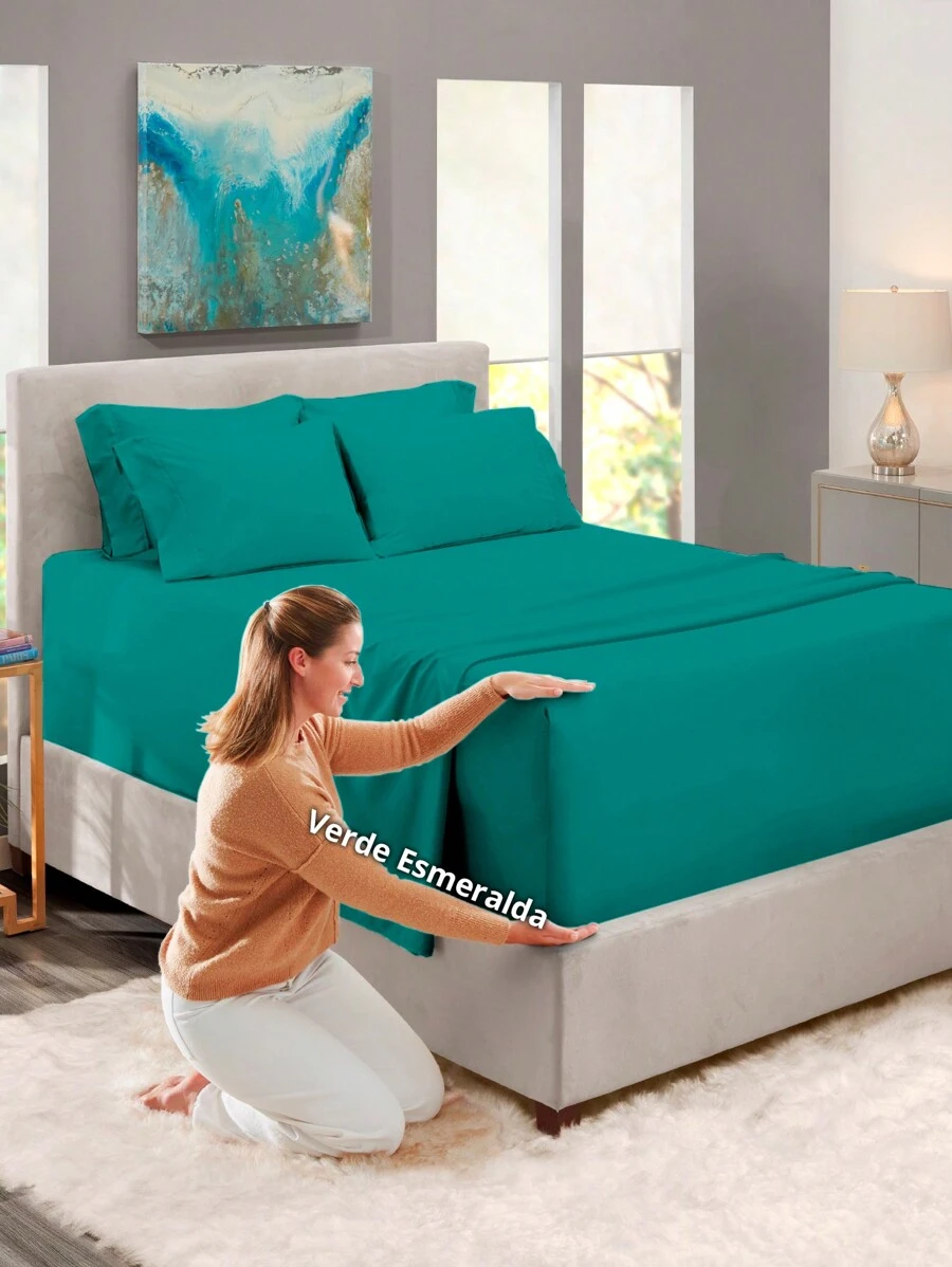 Bed Skirt Pins & Clips - Màu xanh Ô liu - Xem 1