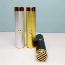 Đồng hồ điện tử Hương đốt , Mini Kích thước Hợp kim Usb có thể sạc Có thể mang đi Người hút thuốc , Thích hợp Đối với Ả Rập có thể sử dụng In - Vàng - Xem 7