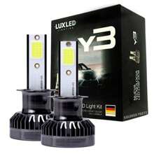Kit Lampada Farol Ultra led Nano 22000 lumens Branca H4 H1 H7 H3 H11 Hb4 Par - H4 - Visão 3