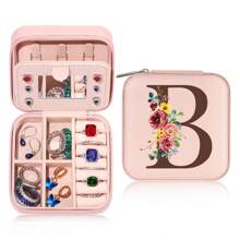 Món quà Đối với phụ nữ Cô gái tuổi teen , Nhỏ bé Đồ trang sức Loại vỏ Tổ chức đồ trang sức Hộp đồ trang sức Quà sinh nhật NỮ Mẹ Bạn Nữ Chị Phù dâu Cô ấy Cô gái Món quà , Những điều cần thiết khi đi du lịch - Hồng - Xem 24