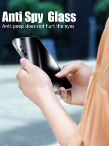 3 pezzi/confezione Pellicola protettiva in vetro temperato anti-urto, anti-acqua, anti-graffio, in nero, compatibile con Samsung A22, A72, A12, A32, 4g & 5g A21s, A30s, A51, A71, A41, A21, A31, F22, A33, A73, A03 Core, A20s, A30s, A50s, copertura completa, facile da installare, ultra chiara, senza bolle, protezione della privacy anti-spia, pellicola in vetro per la privacy anti-impronte, regalo ideale per compleanni, Pasqua, Giorno del Presidente, Natale, per famiglia, amici, ragazzi, fidanzate, accessori per telefono