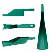 1pc Roof Gutter Cleaning Tool With Scoop And Tong System, Flexible And Multifunctional Equipment For Gutter Cleaning - Green - View 7