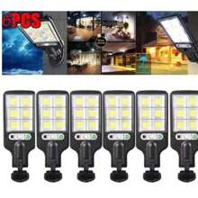 Lámpara Solar Led De 200 W, 6 Unidades. BARBY HOM - Negro - Ver 1