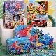 60 Piece Wooden Puzzle Iron Box