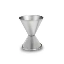 RHINO Double Stainless Steel Drink Jigger, 1 And 2 Oz. Jigger, JIG-2