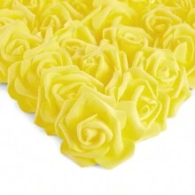 5/10/15/20/25/30pcs/Set Pink Artificial Flower, Simple PS Foam Decorative Flower For Home Decoration, Valentine Day, Gift Gifts Birthday Graduation