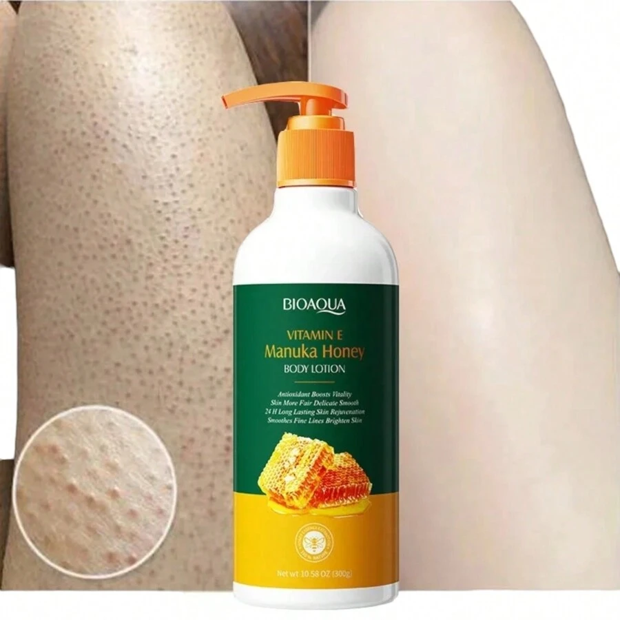 Crema Extracto DE MIEL  PIEL DE GALLINA  LOCION DE MIEL - Blanco - Ver 1