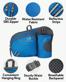 Sports Bag - Blue - View 6