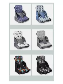 Gấp di động Trẻ em Đệm ngồi Ghế nâng Đối với Cho Bé Ăn Ăn uống Cái ghế , Trẻ em Quân nhu - vòng tròn xanh - Xem 9